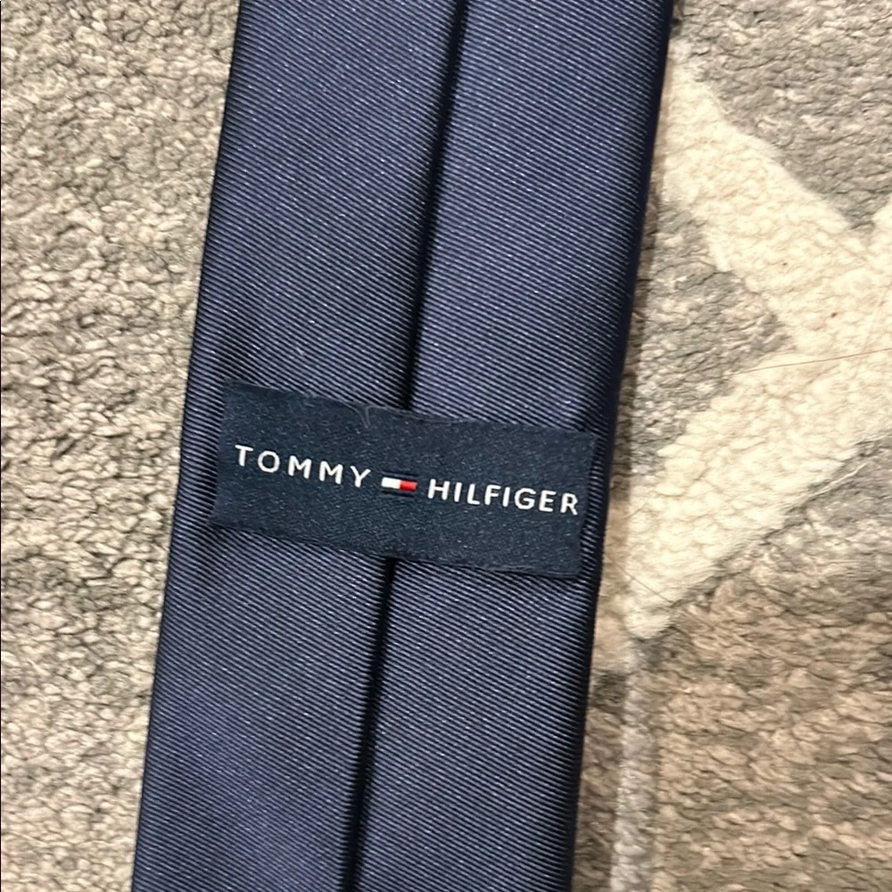 Tommy Hilfiger Boys Navy Blue Tie